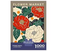 Puzzle Da 1000 Pezzi Per Adulti Chiang Mai Flower Market Poster Puzzle Rompicapo Gioco Di Logica Gara Di Velocità Manuale Ottimo Regalo Per I Giocatori 70x50cm/1000pcs