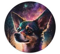 Puzzle da 1000 pezzi per adulti, Chihuahua, puzzle difficili per adulti, gioco rompicapo per adolescenti, regalo perfetto per una serata di giochi in famiglia (67,5x67,5cm)