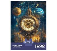 Puzzle Da 1000 Pezzi Per Adulti Chrono Cosmos Celestial Clockwork Puzzle Per Adulti Giocattolo Decorazione Da Parete Vacanza A Casa Passatempo Compleanno E Regali Unici 70x50cm/1000pcs