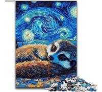 Puzzle da 1000 pezzi per adulti,cielo notturno con suricati,realizzato in cartone,perfetto per adolescenti e collezionisti,ideale per la decorazione della casa e come regalo di viaggio,1000 pezzi