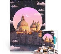 Puzzle da 1000 pezzi per adulti Cielo notturno da sogno per il giocattolo di sfida del gioco educativo Adatto per la decorazione del desktop 75x50cm