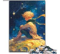 Puzzle da 1000 pezzi per adulti Cielo notturno Il Piccolo Principe Puzzle in cartone Gioco interattivo per famiglie, Decorazione fai da te per la casa, Rompicapo stimolante Regalo Dimensioni 26X38CM