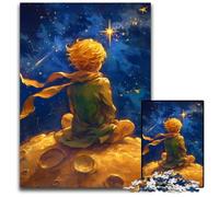Puzzle da 1000 pezzi per adulti, cielo notturno, il piccolo principe, rompicapo impegnativo per adolescenti, divertimento per la famiglia, 50x75cm