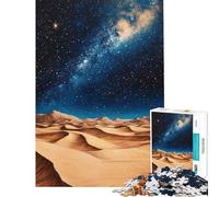 Puzzle da 1000 pezzi per adulti cielo notturno nel deserto gioco per famiglie ideale per le vacanze a casa perfetto come regalo per tutta la famiglia (dimensioni 50x75cm)