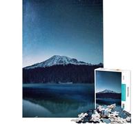 Puzzle da 1000 pezzi per adulti cielo notturno sopra la montagna gioco per famiglie stimola la memoria compleanni e occasioni speciali (dimensioni 50x75cm)