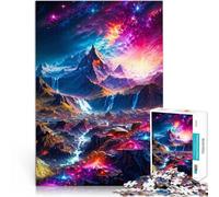 Puzzle da 1000 pezzi per adulti Cielo scintillante Difficile da completare ma divertente e umoristico Regalo di compleanno, regali, arte murale 52x38cm
