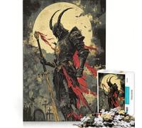 Puzzle da 1000 pezzi per adulti, Cimitero del Cavaliere Oscuro, Gioco Impossibile, Interazione genitore-figlio, Lista dei desideri con Babbo Natale 38x52cm