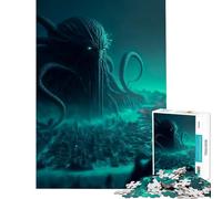 Puzzle da 1000 pezzi per adulti Cittadella sottomarina gioco educativo gioco intellettuale regalo di compleanno sfida impegnativa (dimensioni 38x26cm)