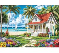 Puzzle da 1000 pezzi per adulti, classico, gioco educativo, giochi da spiaggia, surf, bella decorazione, regalo