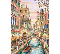Puzzle da 1000 pezzi per adulti, classico gioco educativo, splendida decorazione, l'incantevole puzzle di Venezia, regali
