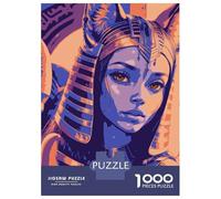 Puzzle Da 1000 Pezzi Per Adulti Cleopatra Puzzle Per Adolescenti Gioco Rompicapo Decorazione Per La Casa È Ideale Come Regalo 52x38cm/1000pcs