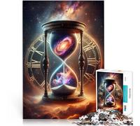 Puzzle da 1000 pezzi per adulti Clessidra del Cosmo Antistress Vacanza in patria Uccidere il tempo Giocattoli per la decorazione della casa 75x50cm