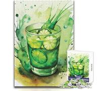 Puzzle da 1000 pezzi per adulti, cocktail e cucina, divertente e tranquillo tempo libero, giocattolo di precisione, dimensioni 38x52cm