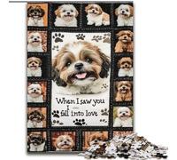 Puzzle da 1000 pezzi per adulti, collage di cani, puzzle da 1000 pezzi per adulti, ideale come regalo di compleanno o per le feste, giocattolo da gioco per feste (dimensioni 50x75cm)
