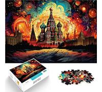 Puzzle da 1000 pezzi per adulti, colorare la Russia. San Pietroburgo, giocattoli educativi, anti-stress, migliora la memoria, 50 x 75 cm, per adolescenti dai 14 anni in su.