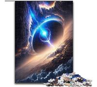 Puzzle da 1000 pezzi per adulti, colorato, fantasy, buco nero cosmico, in legno, attività divertente per la casa, 50x75cm, decorazione artistica fai da te, regalo di compleanno perfetto