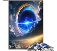 Puzzle da 1000 pezzi per adulti,colorato,fantasy,buco nero cosmico,in legno come decorazione fai da te o regalo di compleanno,50x75cm,rompicapo stimolante,giocattolo rilassante per adolescenti