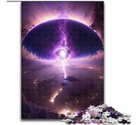 Puzzle da 1000 pezzi per adulti, colorato, fantasy, buco nero cosmico, in legno, perfetto regalo di Natale e Capodanno, regalo di festa 50x75cm per gioco interattivo per famiglie