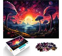 Puzzle da 1000 pezzi per adulti colorato Fantasy Planet decorazione per la casa per adolescenti dai 14 anni in su, 26 x 38 cm