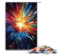 Puzzle da 1000 pezzi per adulti colorato puzzle psichedelico a spirale gioco pratico 75x50 cm