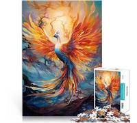 Puzzle da 1000 pezzi per adulti Colore Fenice Giocattoli che creano dipendenza e sfidano l'intelligenza del cervello Un'opera d'arte 38x26cm