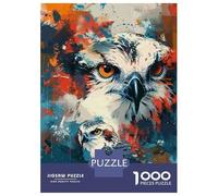Puzzle Da 1000 Pezzi Per Adulti Colorful Abstract Eagle Art Print Puzzle Per Adulti Giochi Rilassanti Difficili Opportunità Di Gioco Impegnative Come Regali Per Tutta La Famiglia 70x50cm/1000pcs