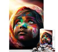 Puzzle da 1000 pezzi per adulti Colors of Devotion Decorazione per la casa Giocattoli Ottimo regalo Gioco pratico con poster abbinato e foglio di quiz Dimensioni 38x26cm