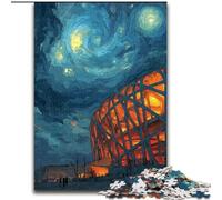 Puzzle da 1000 pezzi per adulti Colosseo di notte, perfetto per il divertimento in famiglia a Natale, Ringraziamento, compleanni e Pasqua, 50x75cm
