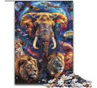Puzzle da 1000 pezzi per adulti con albero della vita colorato in legno, perfetto come decorazione fai da te o regalo di compleanno 50x75cm per compleanni, vacanze, Natale e Halloween