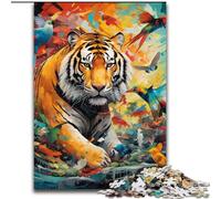 Puzzle da 1000 pezzi per adulti con animali africani, realizzati in cartone, perfetti per adolescenti e collezionisti, ideali come decorazione per la casa e regalo da viaggio, 1000 pezzi(26x38cm)