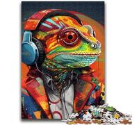 Puzzle da 1000 pezzi per adulti con animali e coccodrilli del Nilo, puzzle per adulti, antistress, giocattoli per la decorazione della casa (75x50cm)