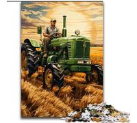 Puzzle da 1000 pezzi per adulti con attrezzi da trattore, per adolescenti e famiglie, perfetto come decorazione fai da te e come sfida per il cervello (dimensioni: 26x38cm)