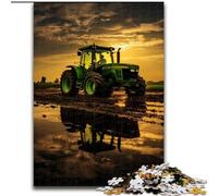 Puzzle da 1000 pezzi per adulti con attrezzi da trattore, per il divertimento in famiglia, perfetto per le vacanze e le serate di gioco interattive (dimensioni: 50x75cm)