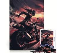 Puzzle da 1000 pezzi per adulti con cavaliere donna, ideale per migliorare la memoria, per un piacevole momento di relax, con taglio di precisione e come regalo speciale (38x52cm)