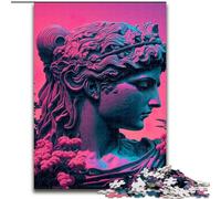 Puzzle da 1000 pezzi per adulti con cena al tramonto,in legno,ideale per divertimento in famiglia,relax e regali di Natale,50x75cm,per adolescenti e divertimento in famiglia,regalo di Natale perfetto