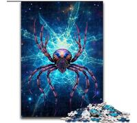 Puzzle da 1000 pezzi per adulti con cielo stellato e ragno, puzzle per adulti, dimensioni 50x75cm, gioco interattivo per famiglie, regalo artigianale con opere d'arte colorate