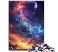 Puzzle da 1000 pezzi per adulti con colori brillanti e pianeti, puzzle per adulti, antistress, giocattoli per la decorazione della casa (75x50cm)