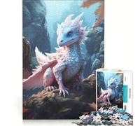 Puzzle da 1000 pezzi per adulti con creature fantastiche e mitologiche gioco interattivo attività divertenti da fare a casa ideale come regalo per tutta la famiglia 38x26cm