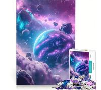Puzzle da 1000 pezzi per adulti con esopianeti esplosivi, giocattolo educativo, difficile e stimolante, ideale come elemento della lista dei desideri con Babbo Natale 50x75cm