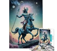 Puzzle da 1000 pezzi per adulti con fantasiosa carta astrale sfida impegnativa da completare antistress gioco educativo adatto dai 14 anni in su (50x75cm)