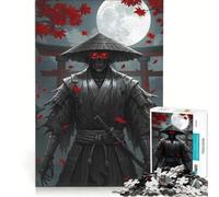 Puzzle da 1000 pezzi per adulti con fantasma, samurai e assassino, gioco rilassante, attività divertente da fare a casa, per rafforzare l'amore tra le coppie 50x75cm
