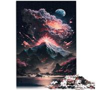Puzzle da 1000 pezzi per adulti con fiori di ciliegio giapponese, pratico gioco per alleviare lo stress, adatto per adolescenti dai 14 anni in su, 50 x 75 cm