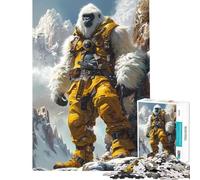 Puzzle da 1000 pezzi per adulti con gorilla combattente Aiuta ad allenare la mente è un'attività per tutta la famiglia e un gioco educativo adatto a partire dai 14 anni (38x26cm)