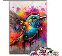 Puzzle da 1000 pezzi per adulti con graffiti di iene, idea regalo per le feste, grafica divertente e dettagliata (dimensioni 26x38cm)