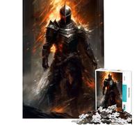 Puzzle da 1000 pezzi per adulti con i Cavalieri dell'Inferno gioco educativo e stimolante regalo di compleanno per tutta la famiglia (dimensioni 38x52cm)