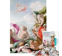 Puzzle da 1000 pezzi per adulti con i personaggi degli dei greci Eustache Sueur Un gioco impegnativo perfetto come decorazione da parete o come regalo per tutta la famiglia (dimensioni 50x75cm)