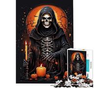 Puzzle da 1000 pezzi per adulti con il Tristo Mietitore Un gioco educativo divertente e stimolante per la mente adatto a partire dai 14 anni (38x52cm)