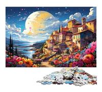 Puzzle da 1000 pezzi per adulti con illustrazione colorata della Provenza puzzle di carta per adulti regalo divertente 1000 pezzi (38x26 cm)