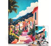 Puzzle da 1000 pezzi per adulti con immagine di Maiorca Spagna gioco educativo migliora la memoria compleanno e Natale 50x75cm