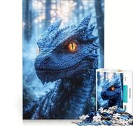 Puzzle da 1000 pezzi per adulti con incredibili curiosità sui draghi, gioco impossibile, decorazione per la casa, ideale come regalo per tutta la famiglia 38x52cm